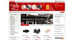 Desktop Screenshot of dance-shoes.nl